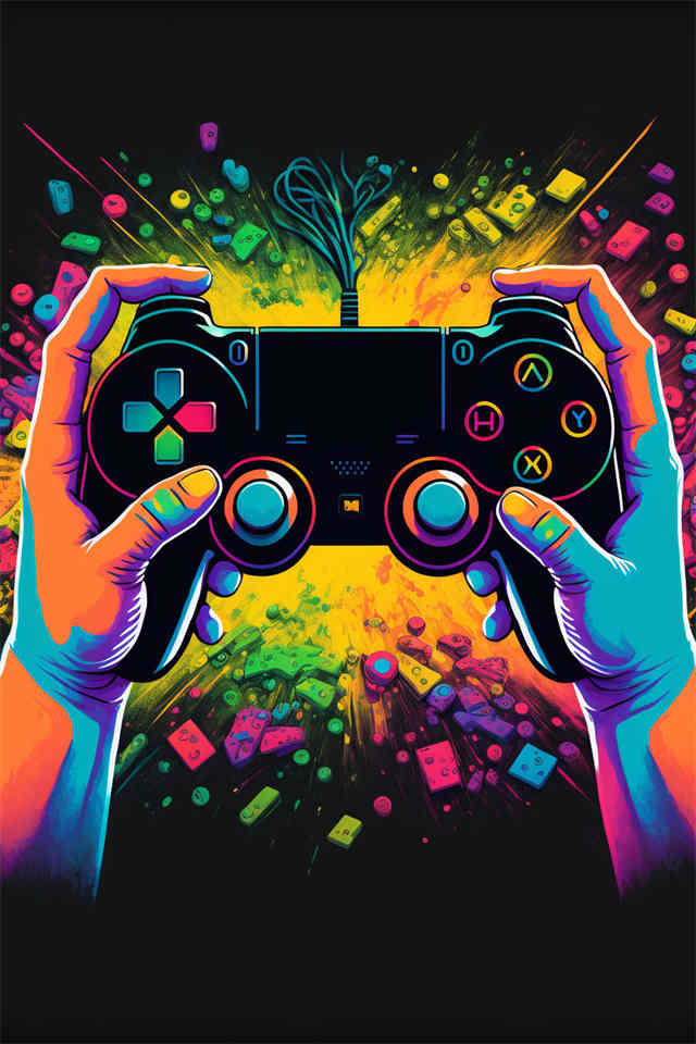 Gaming Wall Art Canvas. Room Decor- Modern Photo Art. Lounge or Bar Wall Art Canvas. WickedYo.